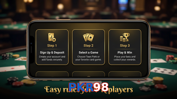 Game list for PKR98 game section