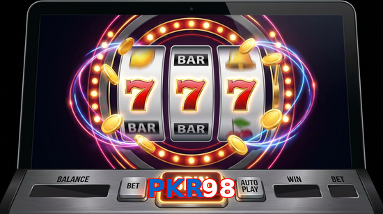 Main screen of PKR98 slots page for PK players